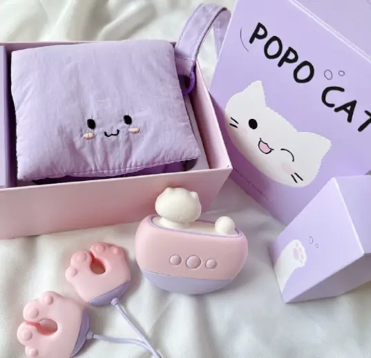 吮吸乳夹一体机，颜值超高的女生小玩具推荐！POPO CAT测评及使用体验